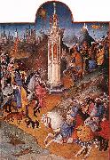 LIMBOURG brothers The Fall and the Expulsion from Paradise sg oil on canvas